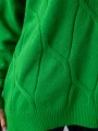 SWETER Kłosy GOLF Zawieszka JUDY - kiwi