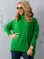 SWETER Kłosy GOLF Zawieszka JUDY - kiwi
