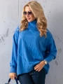 SWETER Kłosy GOLF Zawieszka JUDY - blue
