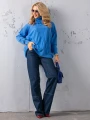 SWETER Kłosy GOLF Zawieszka JUDY - blue