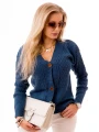 Blezer na guziki - navy