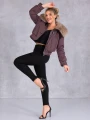 LEGGINSY Modelujące Z Ociepleniem AZALEA - Czarny