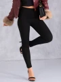 LEGGINSY Modelujące Z Ociepleniem AZALEA - Czarny