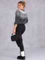 LEGGINSY Modelujące Z Ociepleniem AZALEA - Grafit