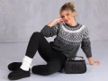 LEGGINSY Modelujące Z Ociepleniem AZALEA - Grafit