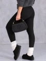 LEGGINSY Modelujące Z Ociepleniem AZALEA - Grafit