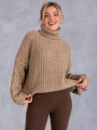LEGGINSY Modelujące Z Ociepleniem AZALEA - Karmel