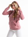 Bluza kangurka - blush