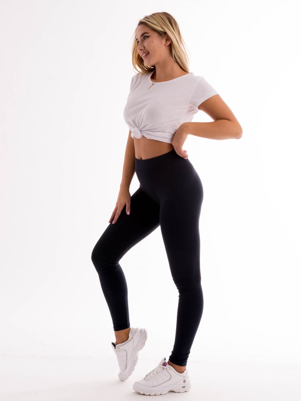 Spodnie legginsy - granat